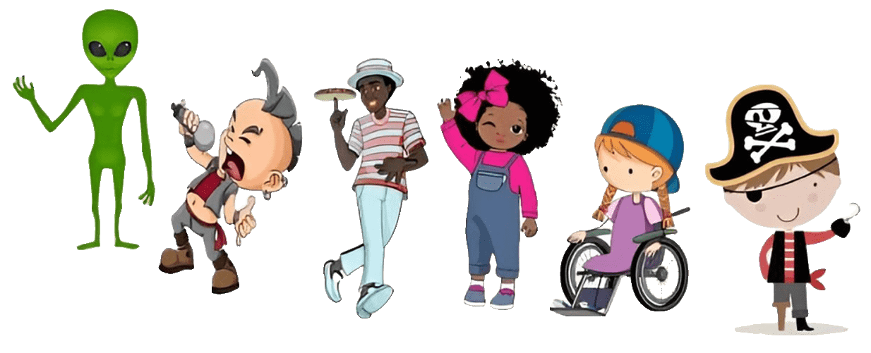 Personagens Galera do Bem